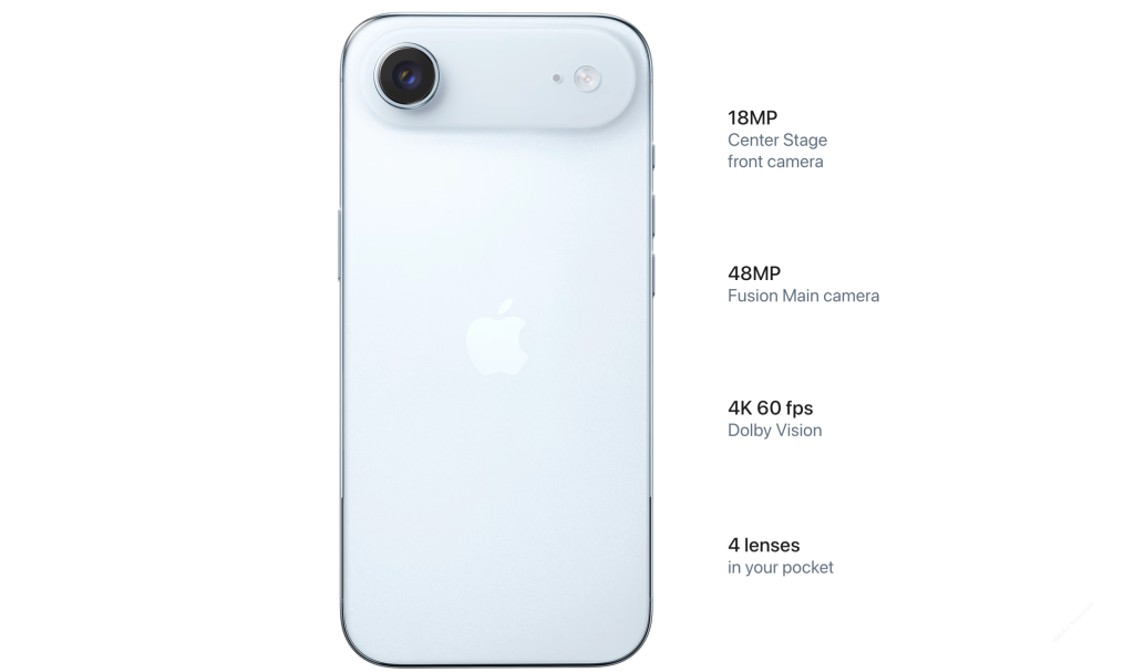 【参数查询】iPhone Air 详细参数全解析：苹果史上最薄 iPhone 的极致轻薄之道  第1张