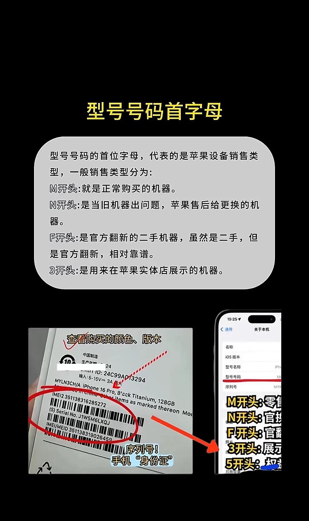 别被型号代码骗了！这五个5个验机技巧，帮你轻松识破 第3张